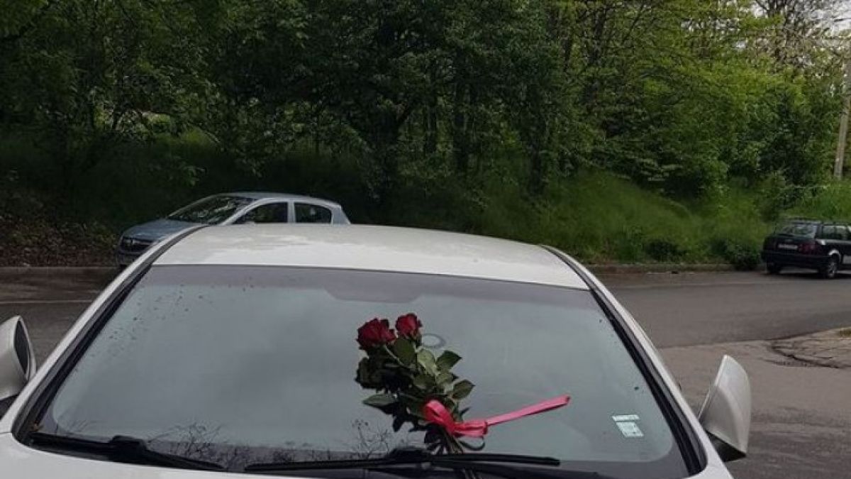 Полемика в мрежата заради неочаквана изненада на капака на кола в Пловдив СНИМКА