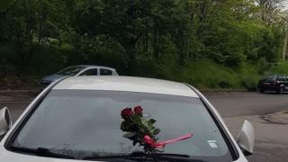 Полемика в мрежата заради неочаквана изненада на капака на кола в Пловдив СНИМКА