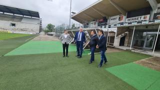 Кметът Здравко Димитров се срещна с ръководството и фенове на Локомотив (Пловдив)