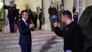 Макрон изпрати таен сигнал до Путин на срещата си със Зеленски