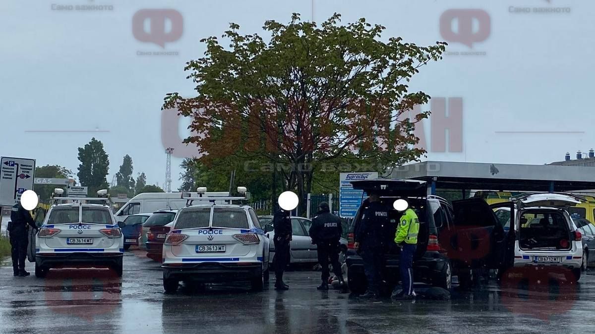 Извънредно: Опасна гонка с мигранти в Бургас, ето какво се случва СНИМКИ