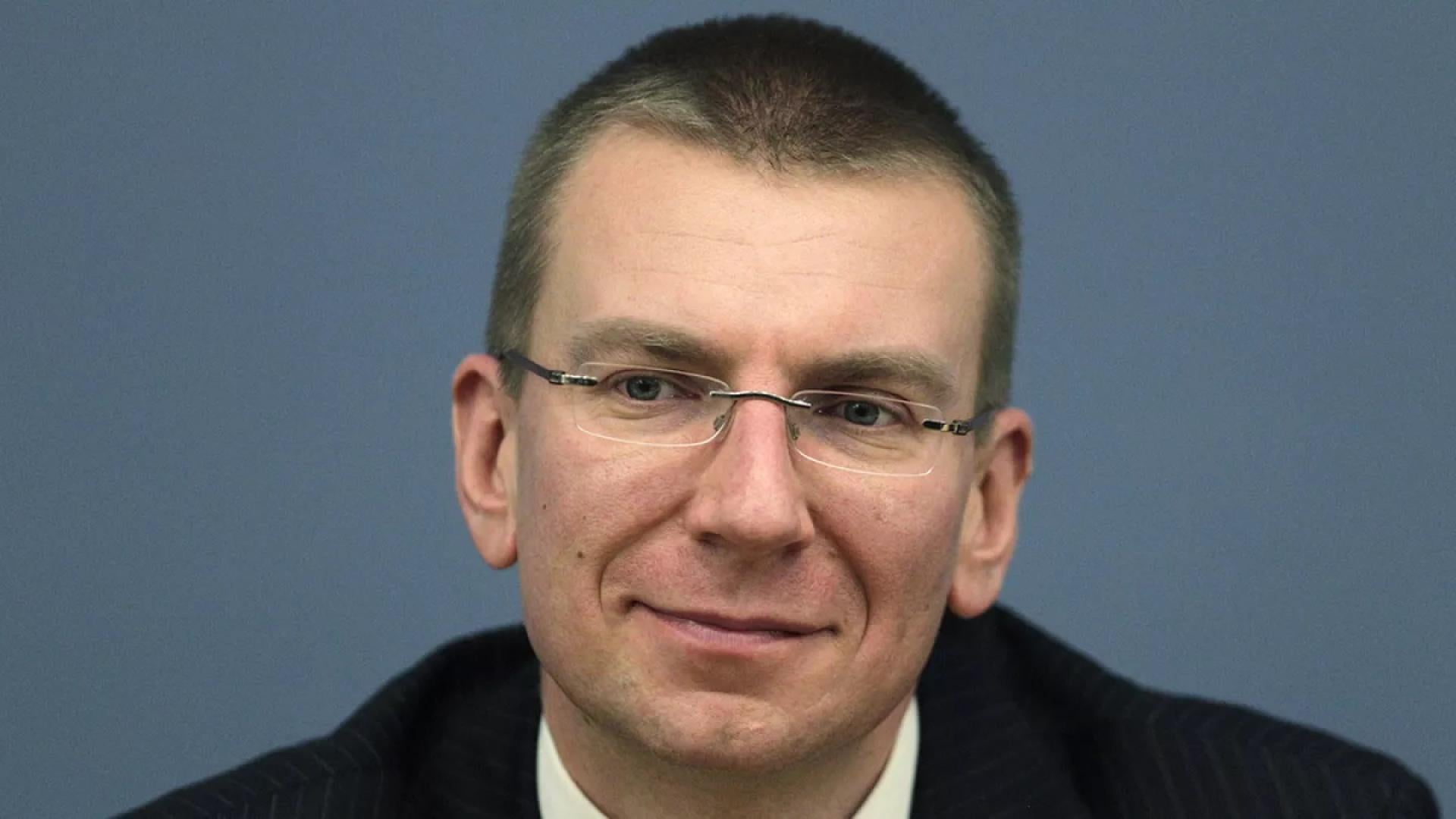 Открит гей стана президент на Латвия