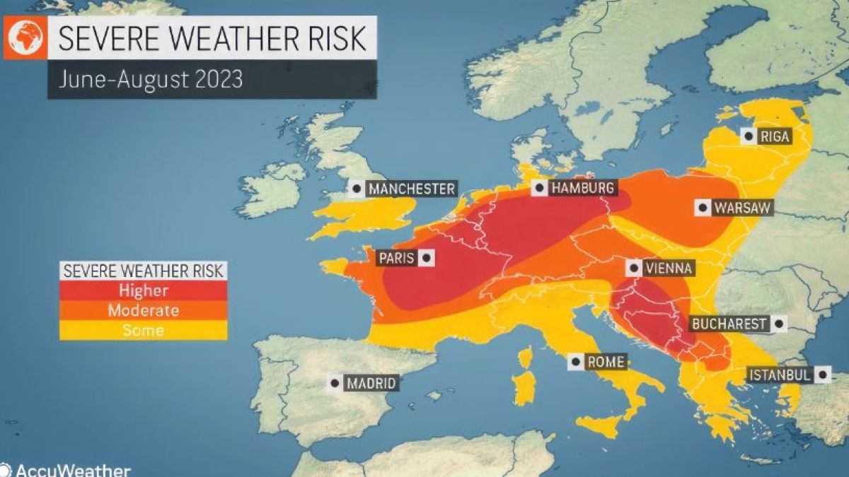 AccuWeather: Лятото настъпва до дни с бурни катаклизми и проблеми със здравето заради... КАРТИ