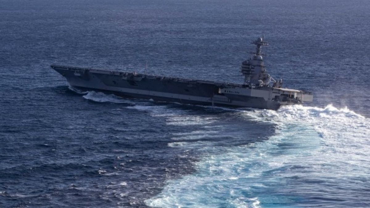 Стана ясно колко хиперзвукови ракети могат да потопят US самолетоносача "Джералд Форд"