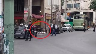 Заклаха български гражданин в центъра на Атина СНИМКИ 18+