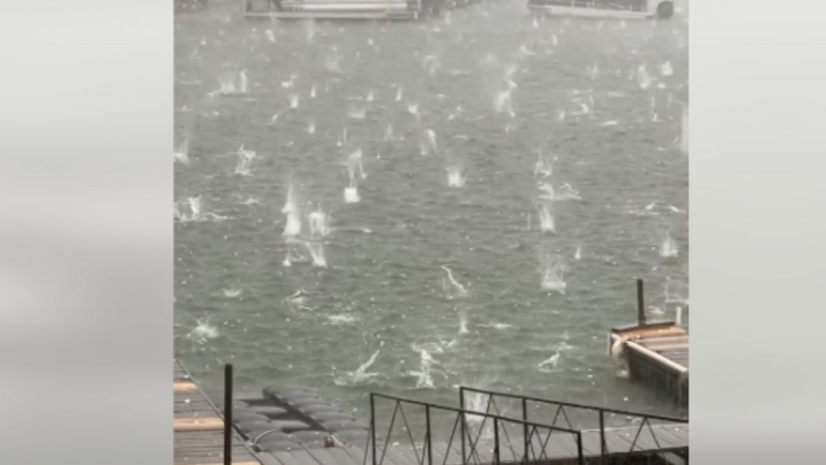 Чудовищна градушка удари САЩ, такава никога не сте виждали ВИДЕО