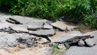 Частично бедствено положение в наш град СНИМКИ 
