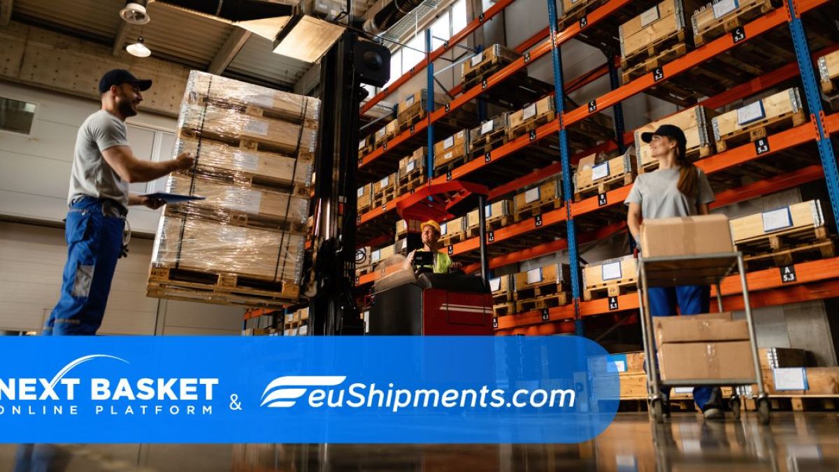 NEXT BASKET и euShipments.com - Сътрудничество за фулфилмънт и доставки