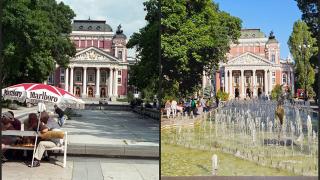 Неочаквана промяна за Народния театър "Иван Вазов" показва СНИМКА от 1996 г.