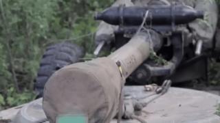 ВИДЕО от войната: Украинците показаха как действа гаубицата L119