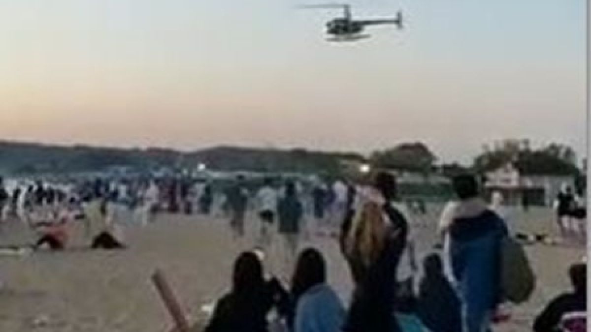 Скандално! Очевидка разказа какво е станало след опасния полет на хеликоптер над плаж "Градина"
