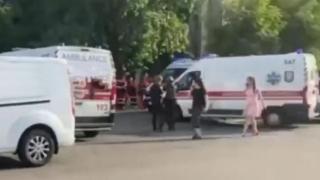 Експлозия разтърси съда в Киев ВИДЕО 
