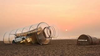 Porsche създаде три уникални арт обекта СНИМКИ