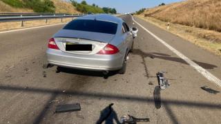 Какво се случва на "Тракия": Втори инцидент с руска автотехника на аутобана СНИМКИ