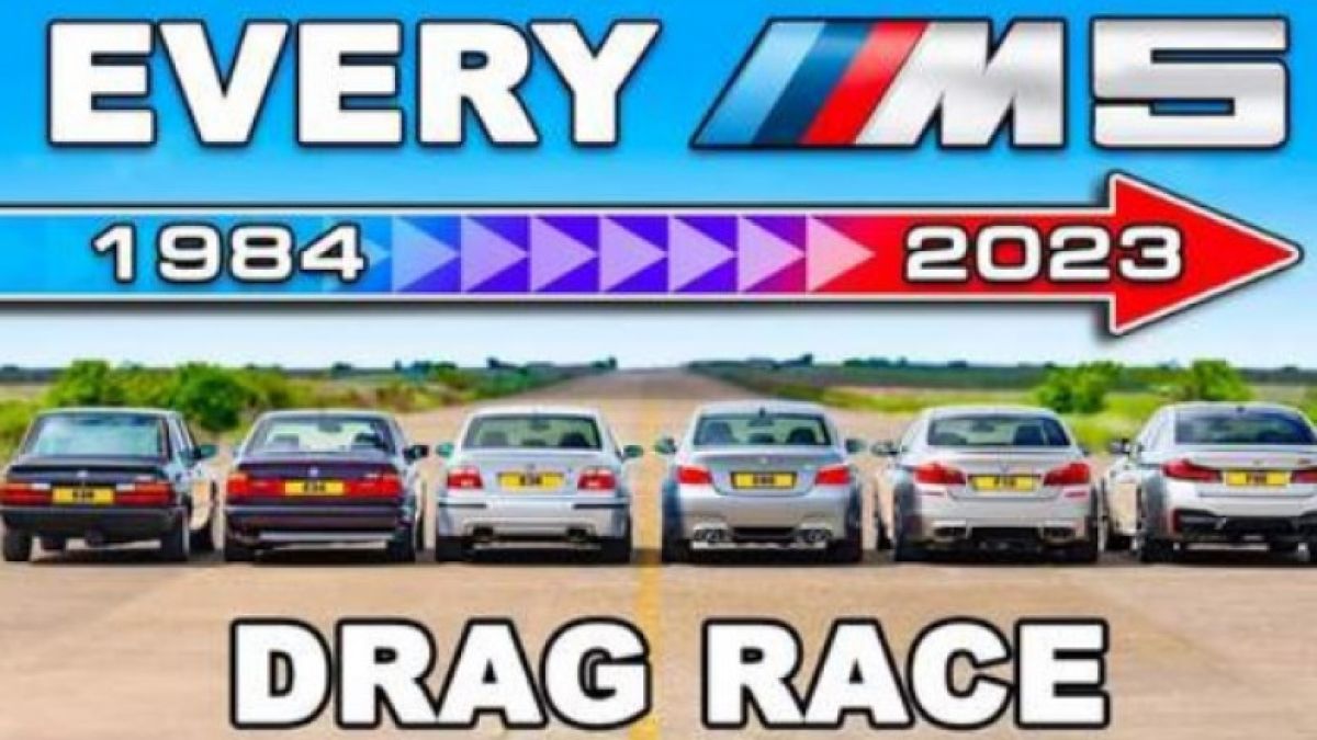 Вижте битка между всички поколения на емблематичния BMW M5 ВИДЕО