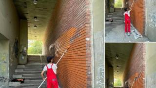 Спипаха в крачка драскач на графити в София, последвалото е изненадващо СНИМКИ