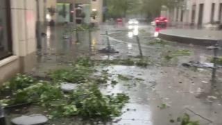 Стихия предизвика истински хаос в Берлин ВИДЕО