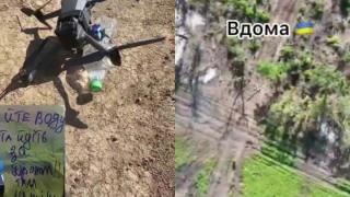 ВИДЕО от войната: Украински войници спасиха бойци с помощта на "птица"