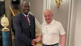 Месец след бунта Пригожин цъфна в... СНИМКА 