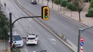 Страшно меле с много коли в ранни зори в София СНИМКА