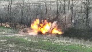 ВИДЕО от войната: Руска бригада унищожава позициите на ВСУ край Белогоровка