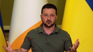 Зеленски с първи думи за самолетната катастрофа с Пригожин, пусна шега