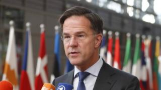 Рюте на изненадващо посещение в Киев