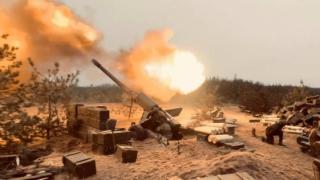 ВИДЕО от войната: Руски полк унищожава противника в боевете за Старомайорское