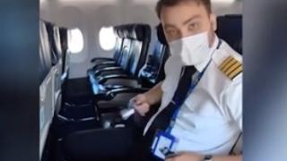 Коя е най-безопасната поза за пътниците при аварийно кацане
