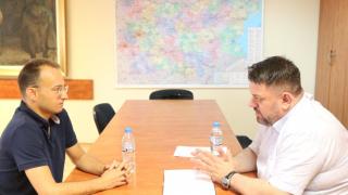 Атанас Зафиров и председателят на ПП "МИР" Симеон Славчев обсъдиха сътрудничество на местните избори