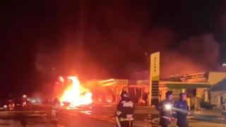 27 загинали и десетки ранени при адски взрив на бензиностанция в Русия ВИДЕО