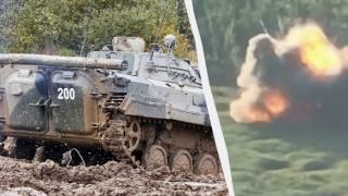ВИДЕО от войната: Бойци от ВСУ "глобиха" руснаци за нарушаване на правилата за движение