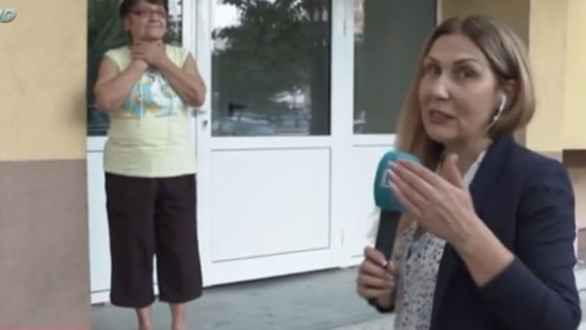 Люлеене без никакъв тътен: Жена от ужас започна да се души след труса в Ямбол ВИДЕО