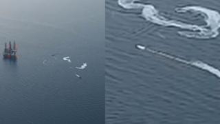 Морски бой: Руски самолет и украински катер се обстрелват, кой кого удари ВИДЕО 