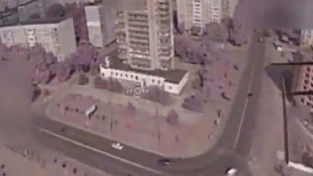 ВИДЕО от войната: Партизани взривиха централата на "кадировците" в Енергодар