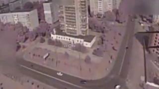ВИДЕО от войната: Партизани взривиха централата на "кадировците" в Енергодар