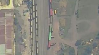 ВИДЕО от войната: Украински влак с боеприпаси бе унищожен от високоточен удар "Торнадо-С"