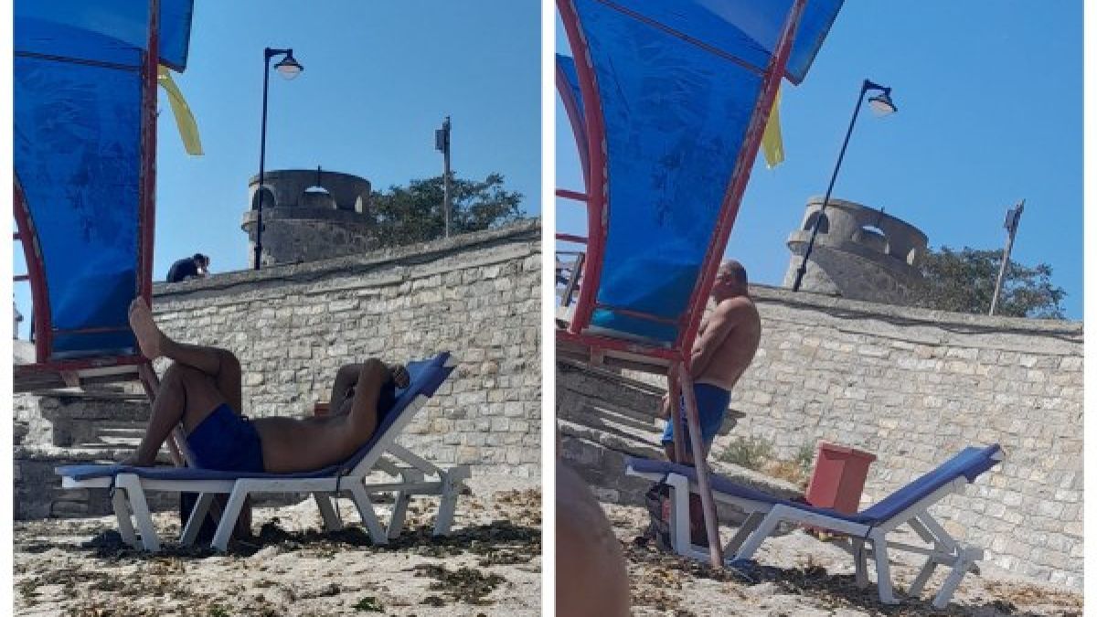 Спасител направи голяма гнусотия пред летовници на плажа в Стария Несебър ВИДЕО  18+