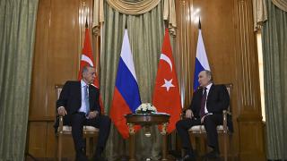 Путин посрещна Ердоган: Знам, че си дошъл за... ВИДЕО