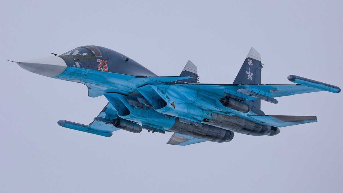 Су-34 е изстрелял "Кинжал" в Украйна 