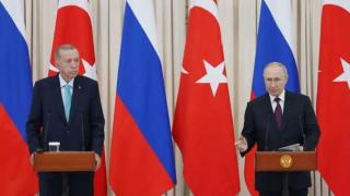 Какво си говориха три часа Путин и Ердоган в Сочи ВИДЕО