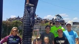 Заловиха и убиха невиждан звяр в блатата на Флорида ВИДЕО 