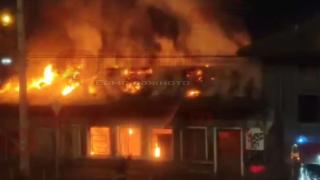 Извънредно! Огнен ад в Бургас ВИДЕО