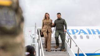 Зеленски се озова в САЩ, ето където първо отиде ВИДЕО