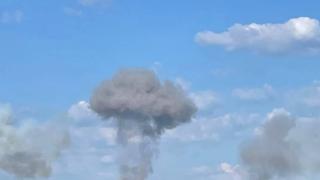 ВИДЕО от войната: ВСУ атакуваха щаба на руската армия в Мелитопол