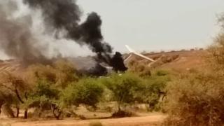Нова катастрофа със самолет, свързан с "Вагнер" СНИМКИ