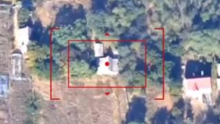 ВИДЕО от войната: СБУ взриви руски щаб с ракета HIMARS край Херсон