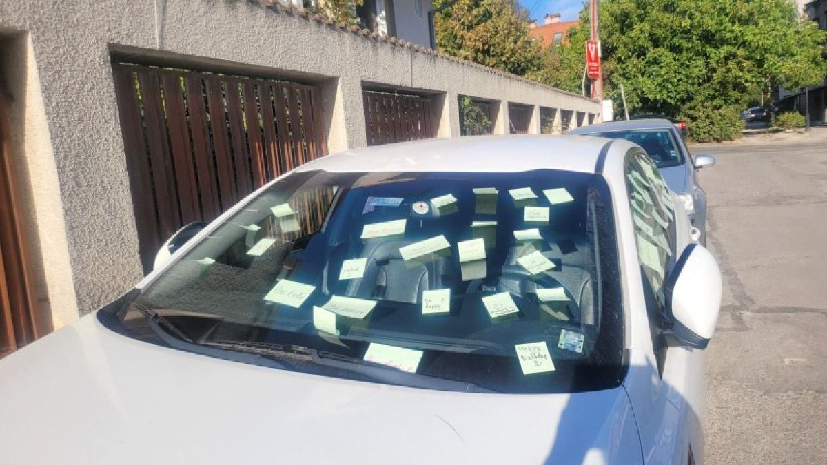 Дали се е зарадвал? Софиянец завари колата си в много странен вид