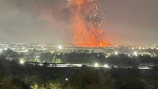 Мощен взрив избухна близо до летище в Узбекистан ВИДЕО
