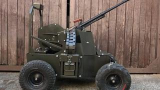 Показаха украинския боен робот "Лют"